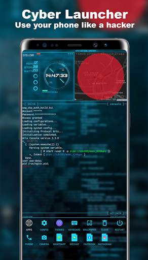 Cyber Launcher screenshot 1