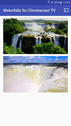 Waterfalls for Chromecast TV screenshot 3