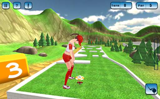 Mini Golf Retro Star स्क्रीनशॉट 3