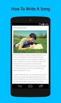 How To Write A Song screenshot 2