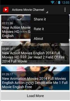 Action Movie Channel screenshot 3
