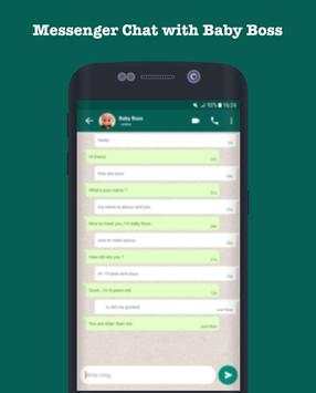 Messenger Chat with Baby Boss screenshot 6