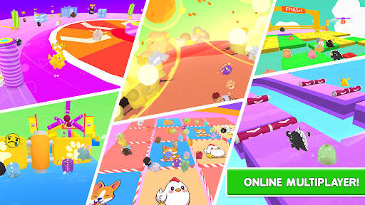 Fall.io - Race of Dino screenshot 1