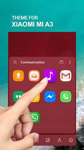 Theme For Xiaomi Mi A3 Launcher 2020 screenshot 3
