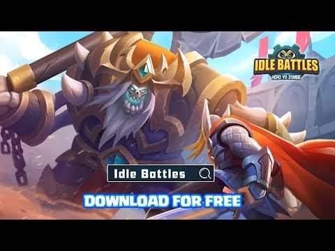 Idle Battles:Heroes vs Zombies screenshot 1