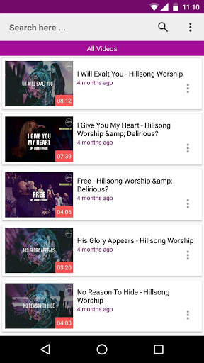 Hillsong Worship Videos screenshot 7