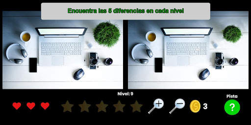 Encuentra las diferencias mobile 1 تصوير الشاشة