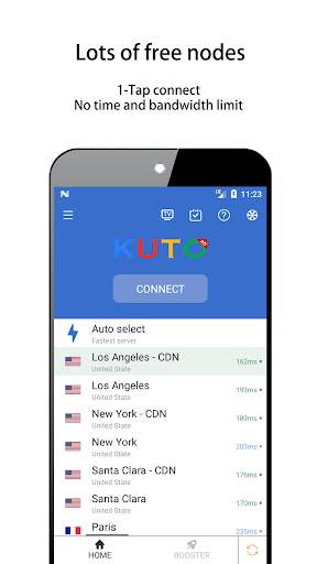 KUTO VPN - A fast, secure VPN screenshot 1