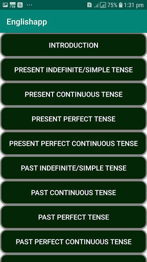 English tense in Hindi - English grammar in Hindi screenshot 2
