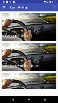 Learn Driving - Drive Manual screenshot 1