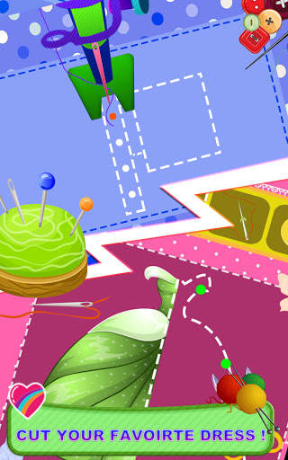 Fashion Cloth Tailor Knitting - Dress Up Games screenshot 2