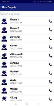 MSRTC Bus Inquiry screenshot 2