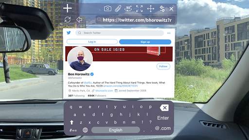 Screeny - AR Browser screenshot 1