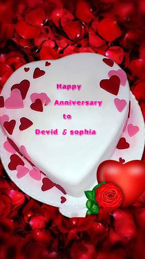 Name On 3D Anniversary Cake screenshot 3