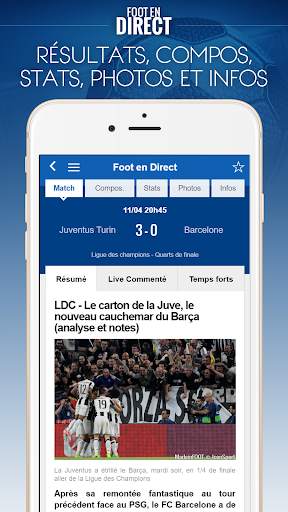 Foot en Direct screenshot 8