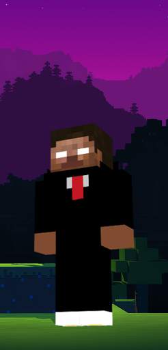 Herobrine Skin for Minecraft screenshot 5