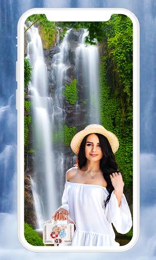 Waterfall Photo Frames Novel screenshot 1