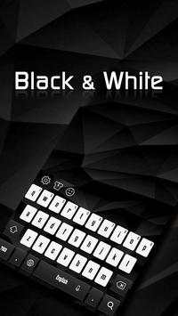 Black & White Keyboard screenshot 1