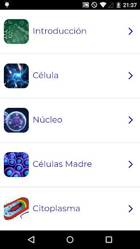 Curso de Biología screenshot 1