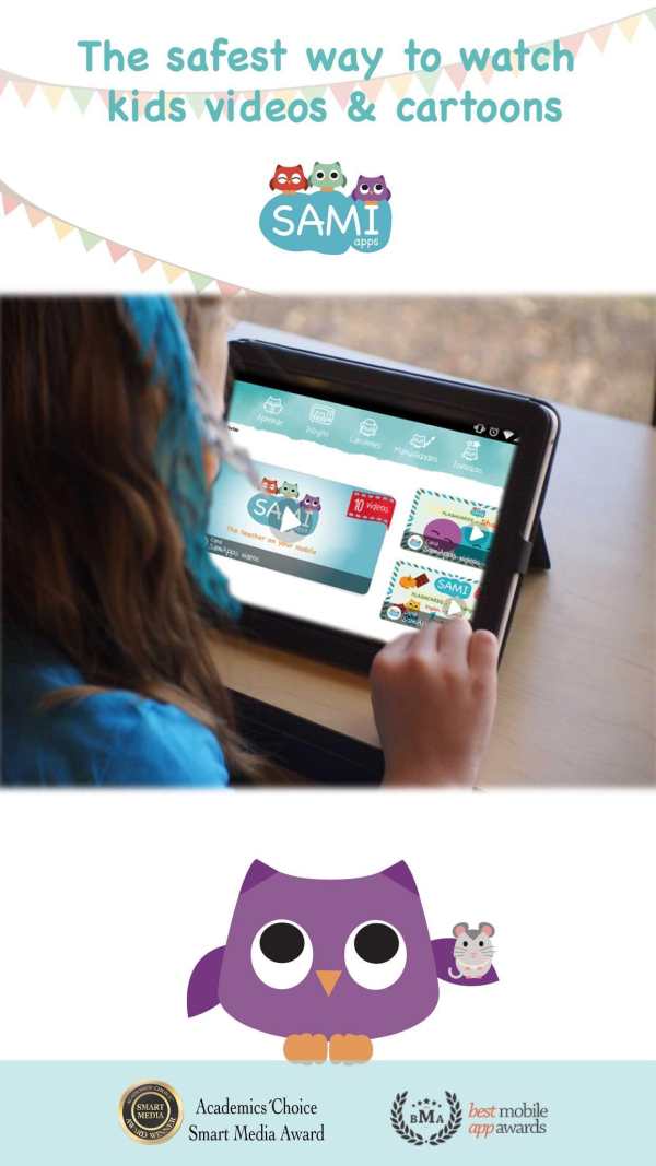 Kids safe video player: YT kids videos & cartoons screenshot 1