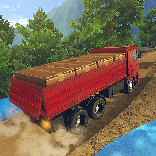 Truck Driver Cargo Delivery icon