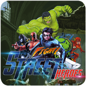 Super Heroes alliance VS Villain Superheroes icon