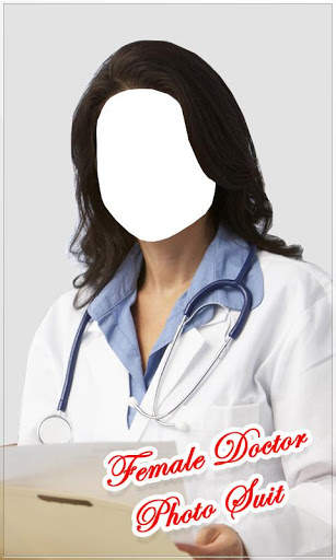 Female Doctor Photo Suit New screenshot 1