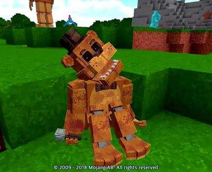 Minecraft FNAF Game Mod screenshot 1