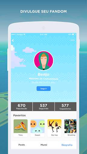 GO Amino para Pokemon Go Treinadores Brasil screenshot 3
