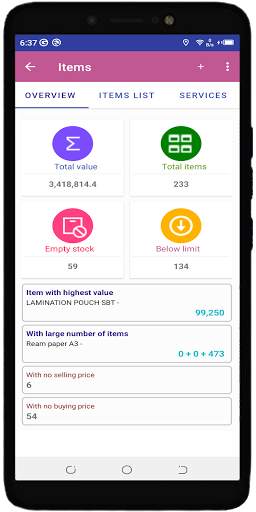 ONIMAS -- Inventory, Daily sales and Stock Manager screenshot 6