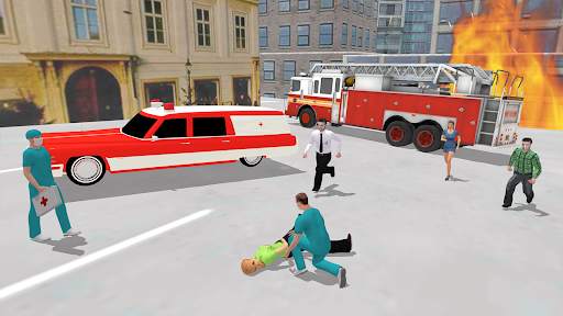 Ambulance Simulator Car Driver screenshot 7