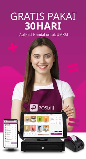 Aplikasi Kasir Gratis UMKM - POSbill screenshot 1