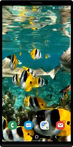 Underwater Live Wallpaper screenshot 2