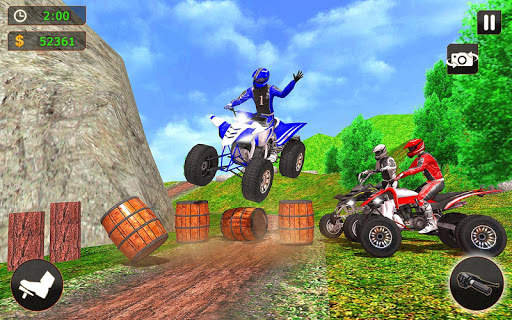 Quad Bike Offroad Driving Stunts screenshot 15