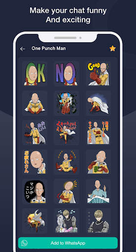 Anime Stickers for Whatsapp screenshot 7