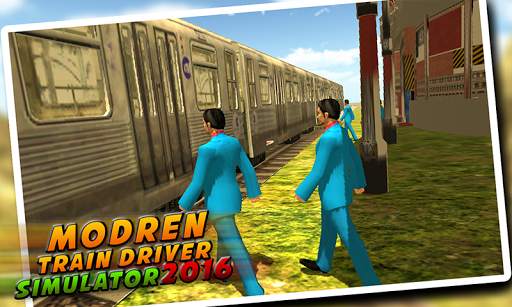 Modern Train Drive Sim 2016 screenshot 6