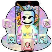 ikon Tema DJ Musik Elektronik Mellow