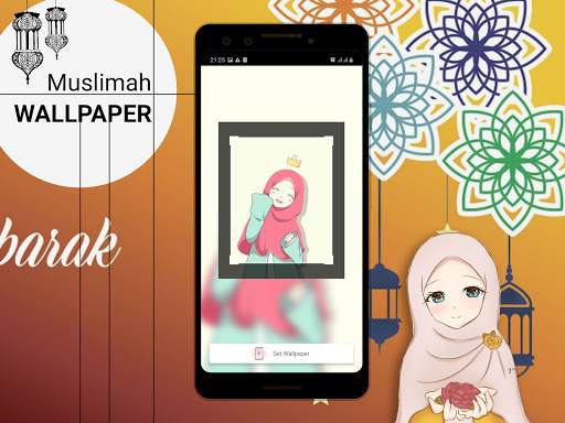 Muslimah Girly Wallpaper screenshot 8
