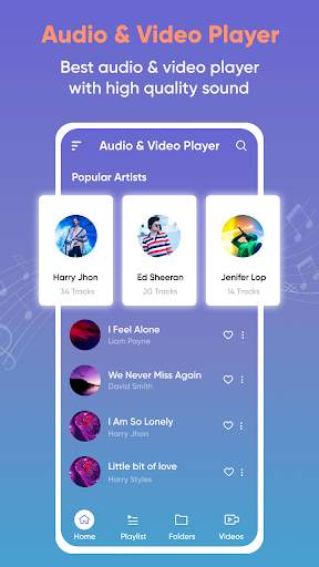 Music Player: Mp3 Audio Player screenshot 1