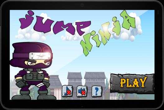 Amazing Jump Ninja screenshot 1