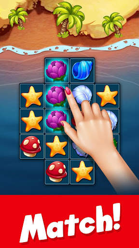 Tropic Trouble Match 3 Builder 4 تصوير الشاشة