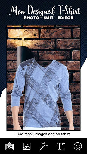 Man T Shirt Photo Suit screenshot 3