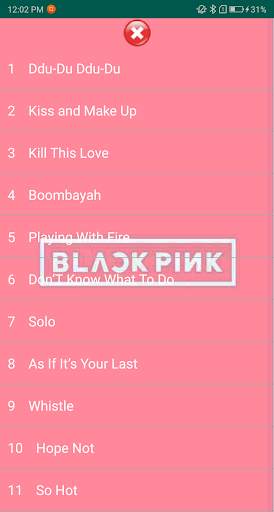 Blackpink Songs screenshot 1
