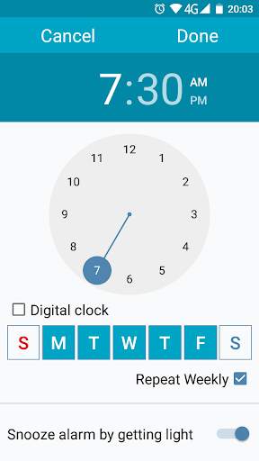 Alarm Clock स्क्रीनशॉट 2