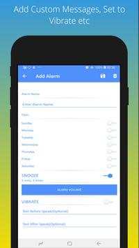 Talking & Speaking Alarm Clock (Free!) WAKUPLA скриншот 4