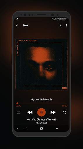 NeX - Music Player screenshot 2