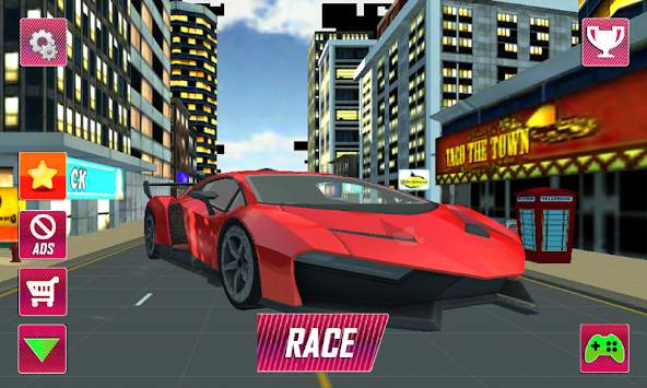 3D Speed Car Racing screenshot 1