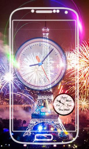Paris Clock Live Wallpaper HD screenshot 4