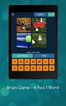 Brain Game - 4 Pics 1 Word screenshot 10