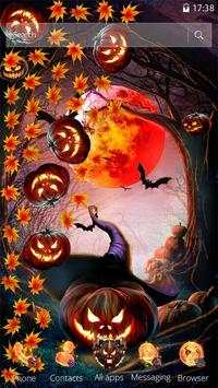 Scary Pumpkin Night Gravity Theme screenshot 6